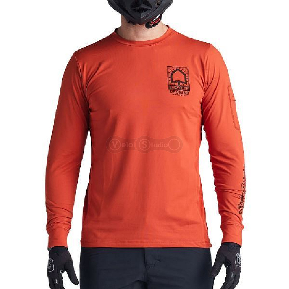 Джерсі TLD Ruckus LS Ride Tee [Create To Destroy Brick] MD