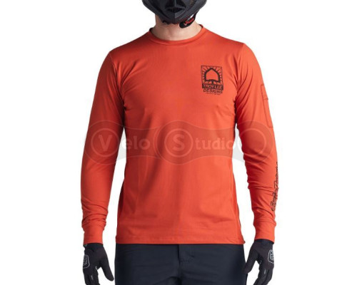 Джерси TLD Ruckus LS Ride Tee [Create To Destroy Brick] MD
