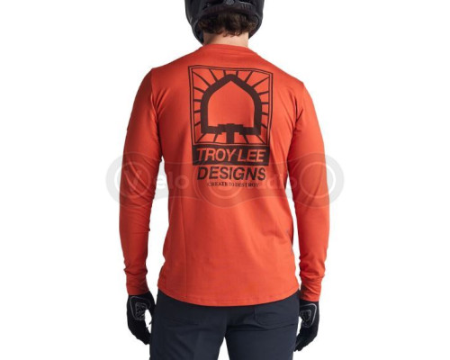 Джерси TLD Ruckus LS Ride Tee [Create To Destroy Brick] MD