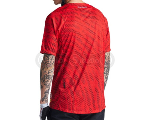 Вело джерси TLD Skyline Air SS Jersey Sram Roost [Fiery Red] MD
