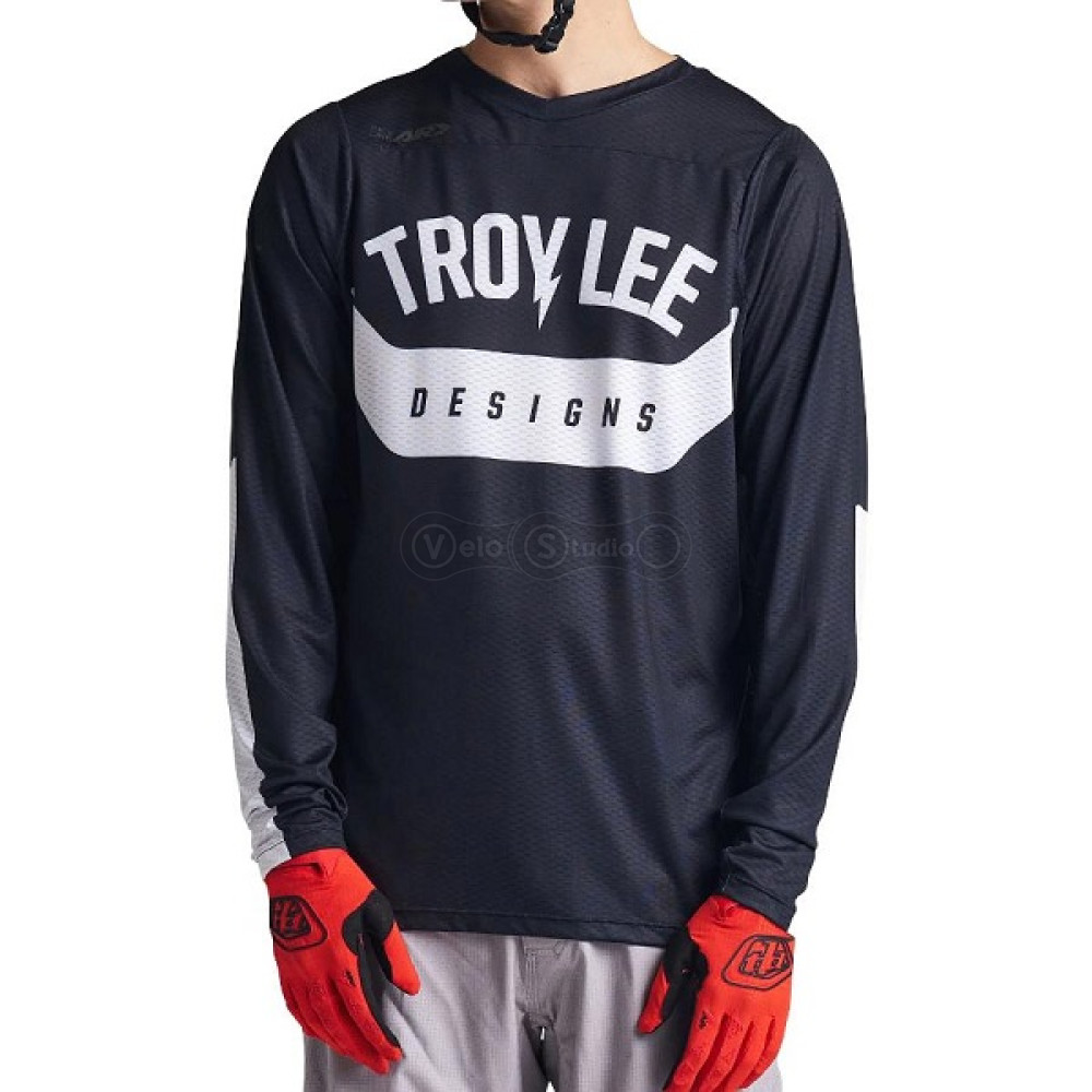 Вело джерси TLD Skyline Air LS Jersey Aircore [Black] MD