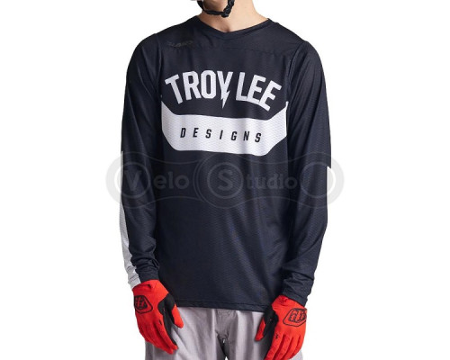 Вело джерси TLD Skyline Air LS Jersey Aircore [Black] LG