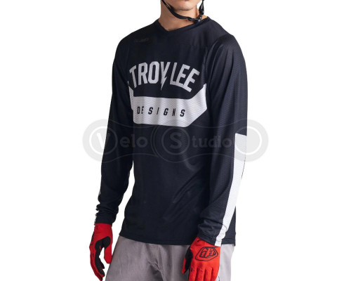 Вело джерси TLD Skyline Air LS Jersey Aircore [Black] LG