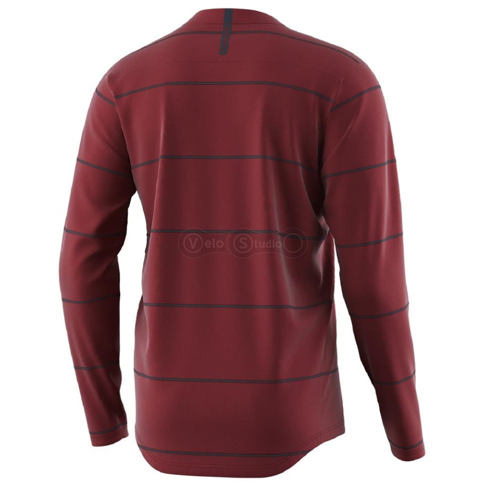 Вело джерси TLD Flowline LS Jersey Revert [Wine] MD