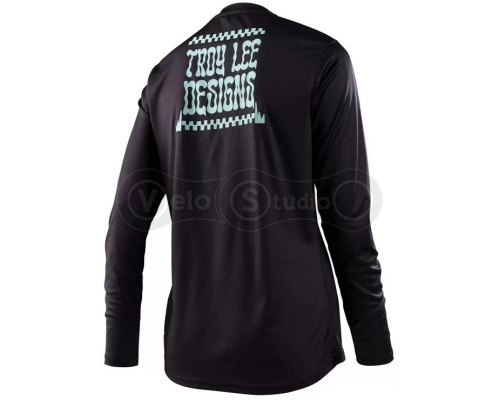 Женская вело джерси TLD WMNS Lilium LS Jersey Micayla [Gatto Black] XS