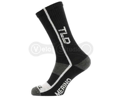 Вело шкарпетки TLD Chill Merino Wool Socks Mono [Black] S/M (38-42)