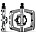 Педалі DMR Versa Silver