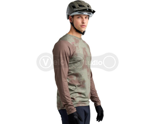 Вело джерсі TLD Skyline LS Chill Jersey Scattered [Olive] LG
