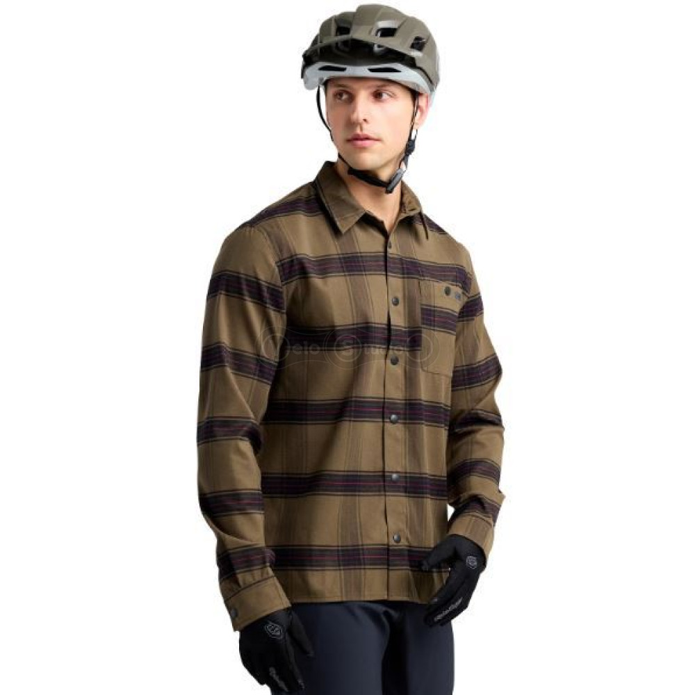 Рубашка TLD GRIND FLANNEL YD PlAID [DARK PINE] XL