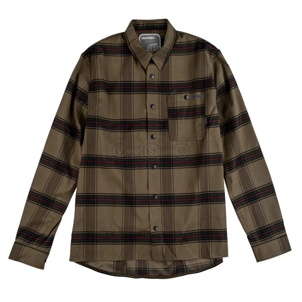 Рубашка TLD GRIND FLANNEL YD PlAID [DARK PINE] XL
