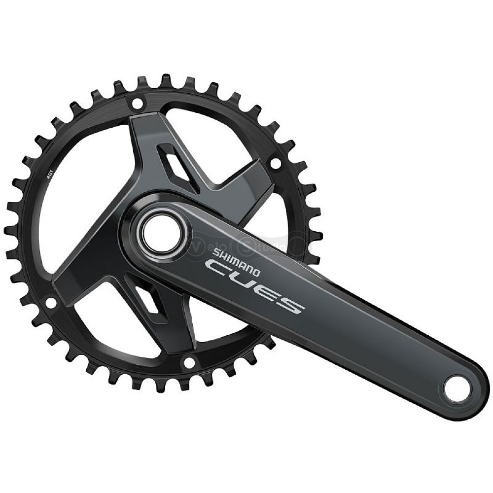 Шатуны Shimano FC-U8000-1, CUES, Hollowtech II, 170мм, 40T, 9-11 скоростей