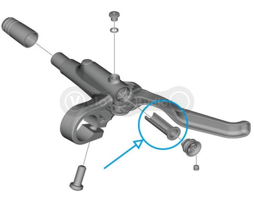 Мембрана тормозной ручки Shimano BL-MT201