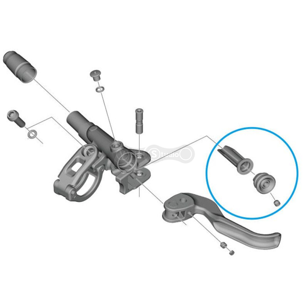 Мембрана тормозной ручки Shimano BL-M4100