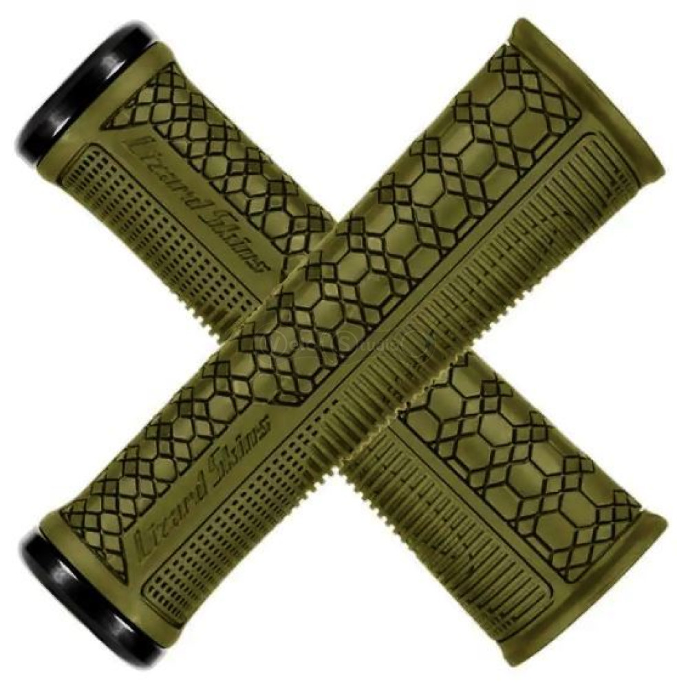 Грипсы Lizard Skins GRADIENT Lock-On, 136мм, olive green