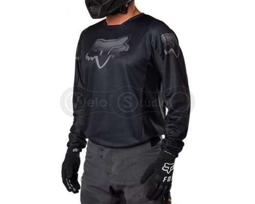 Джерсі FOX 180 BLACKOUT JERSEY Black розмір L