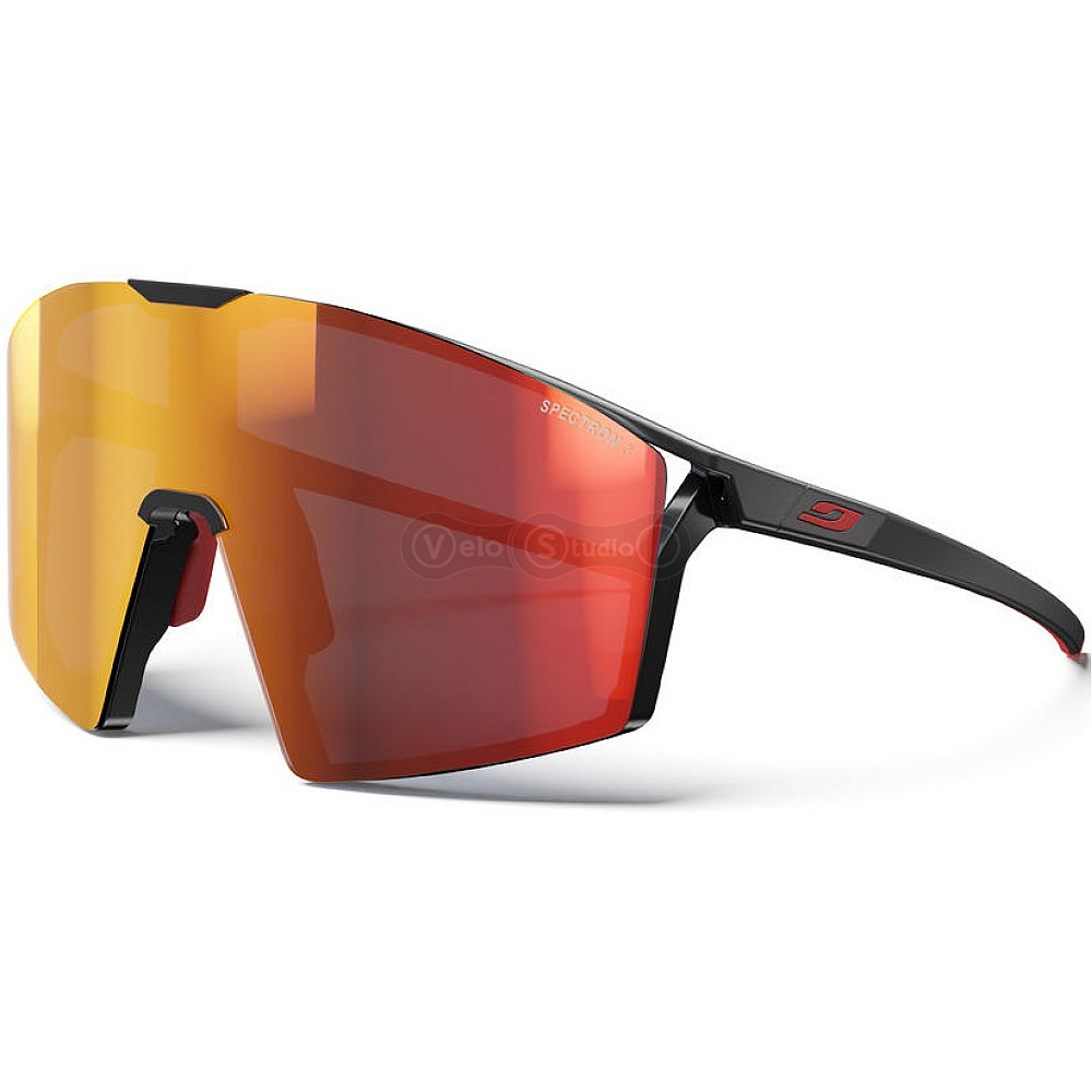 Вело очки JULBO Edge Matte Black Red категория 3