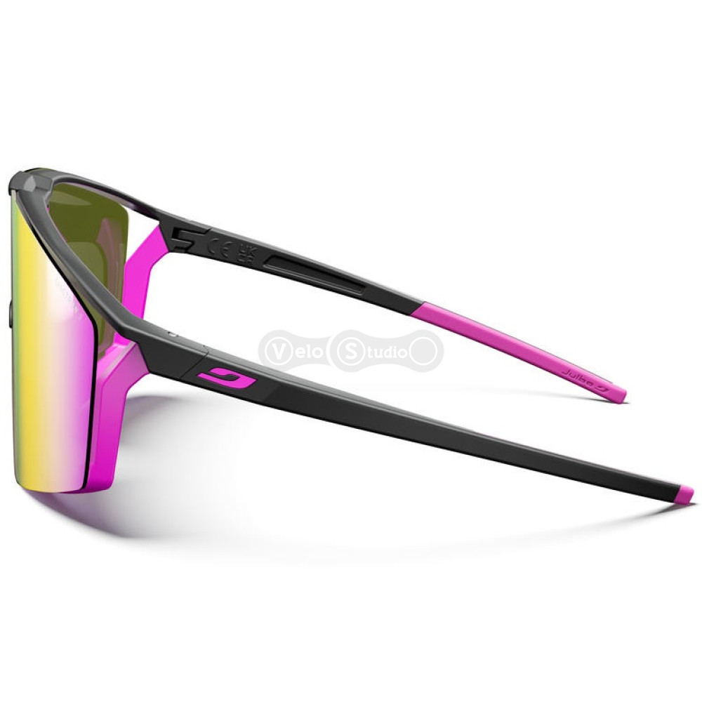 Вело окуляри JULBO Edge Matte Black Pink категорія 3