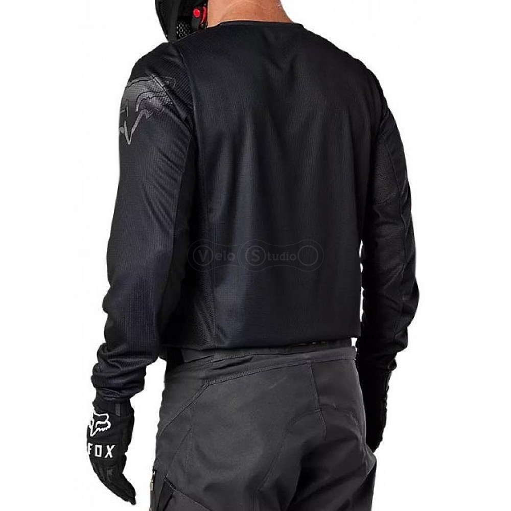 Джерси FOX 180 BLACKOUT JERSEY Black размер M