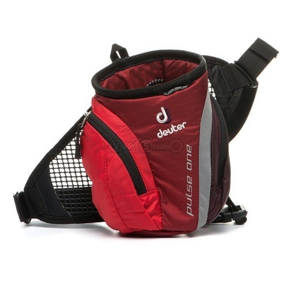 Сумка на пояс DEUTER Pulse 1 цвет 5000 cranberry 0.5 литра