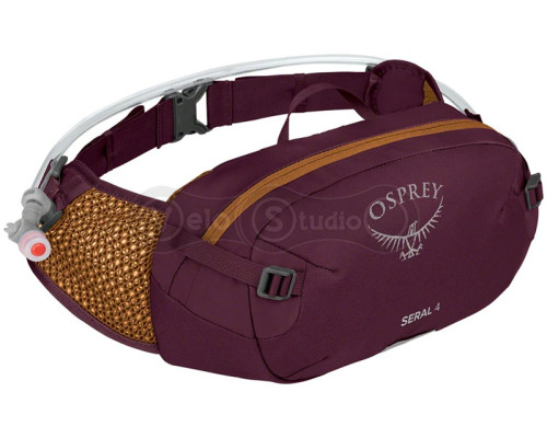 Сумка на пояс Osprey Seral 4 литра + гидратор 1.5 литра - фиолетовая