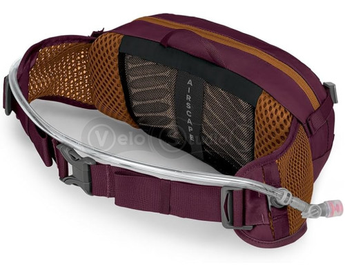 Сумка на пояс Osprey Seral 4 литра + гидратор 1.5 литра - фиолетовая