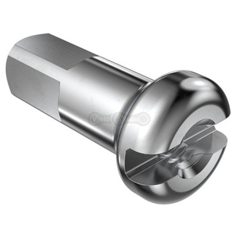 Ніпель Rodi 14/13G, 14x2, 3 мм, латунь, сріблястий, 100 шт