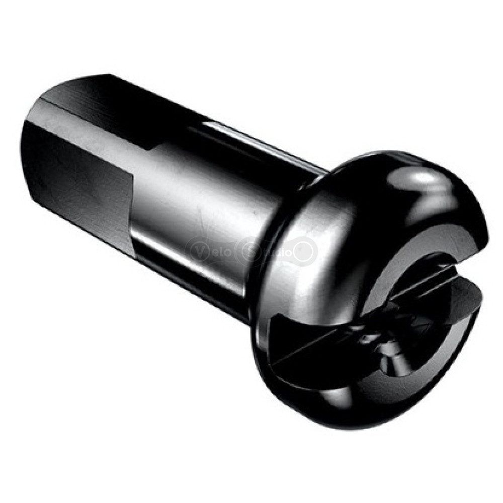 Ниппель Rodi 14/13G, 14x2,3 мм, латунь, черный, 100 шт