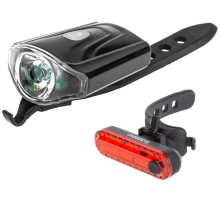 Комплект света ONRIDE Xeo USB (50 lm, 550 mAh, Micro-USB) + ONRIDE Stripe (10 lm, 90 mAh, Type-C)