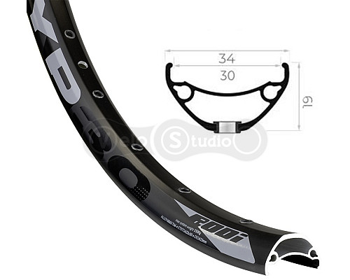 Обід Rodi TRYP30 EVO 27,5" ( 584x30 ) 32 отв, Tubeless FV