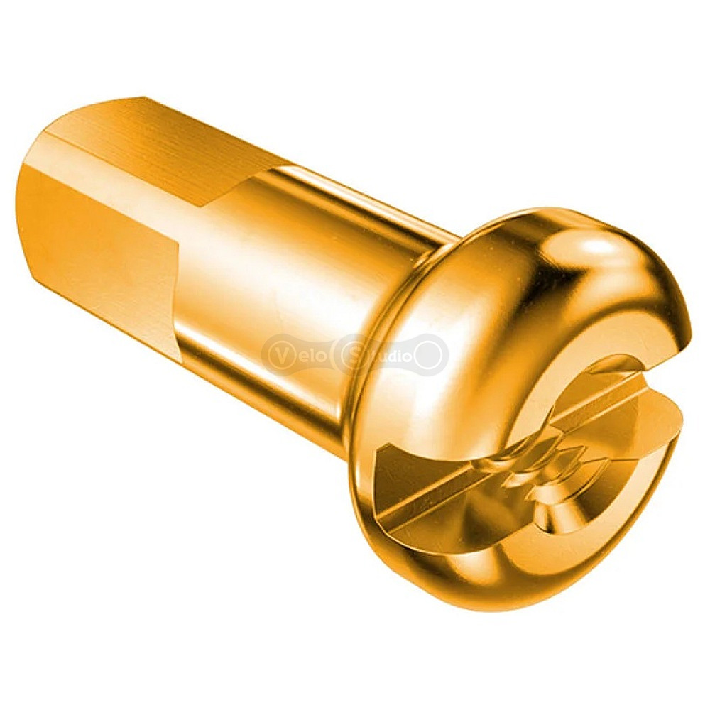 Ниппели DT SWISS Алюминий 1.8 X 12мм х 100шт Gold