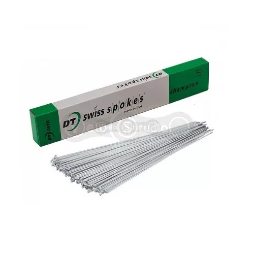Спицы DT Swiss Champion Standart 1.8mm x 268mm серебро 100 шт
