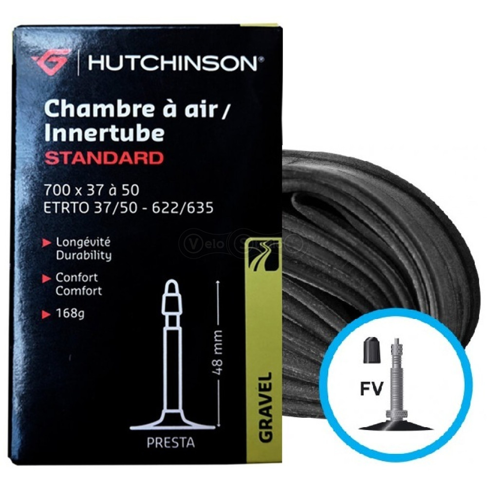 Вело камера HUTCHINSON 700X37-50 VF 48 MM