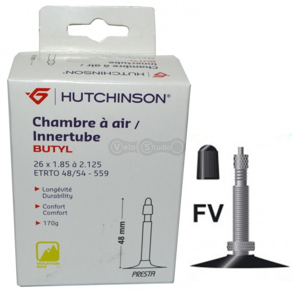 Вело камера HUTCHINSON CH 26X1,85-2,125 VF 48 MM