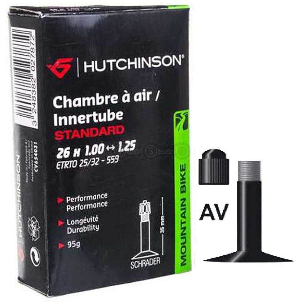 Вело камера HUTCHINSON CH 26X1.00-1.25 VS