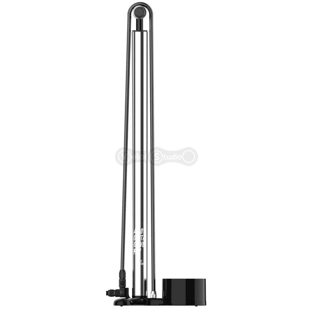 Напольный насос LEZYNE ALLOY DIGITAL DRIVE HV 100psi Манометр 3,5 - Silver