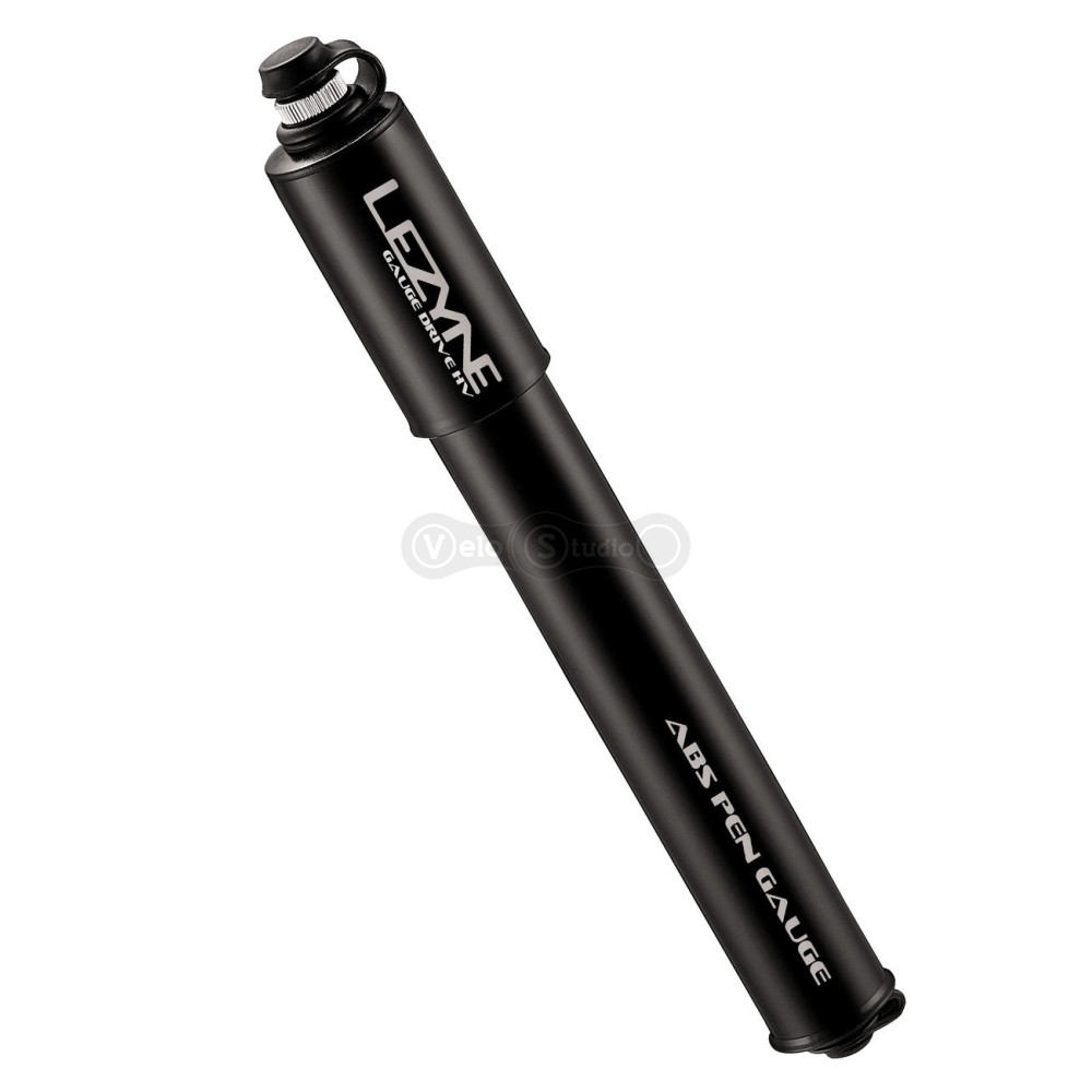 Ручний насос LEZYNE GAUGE DRIVE HV-M 90psi чорний з манометром