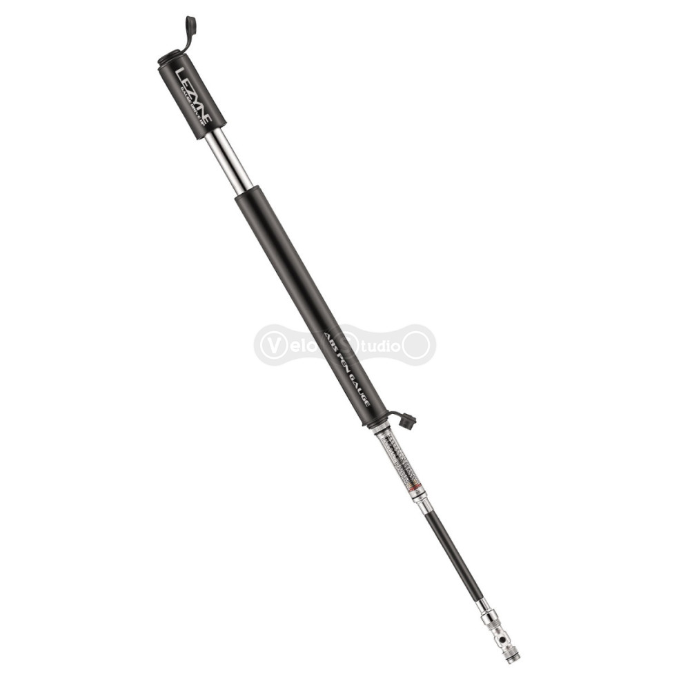 Ручний насос LEZYNE GAUGE DRIVE HV-M 90psi чорний з манометром