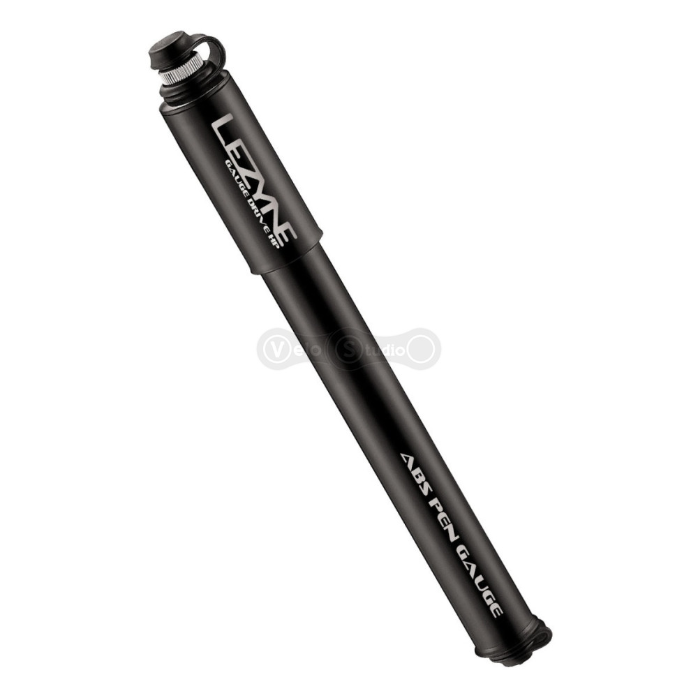 Ручной насос LEZYNE GAUGE DRIVE HP-M 120psi чёрный с манометром