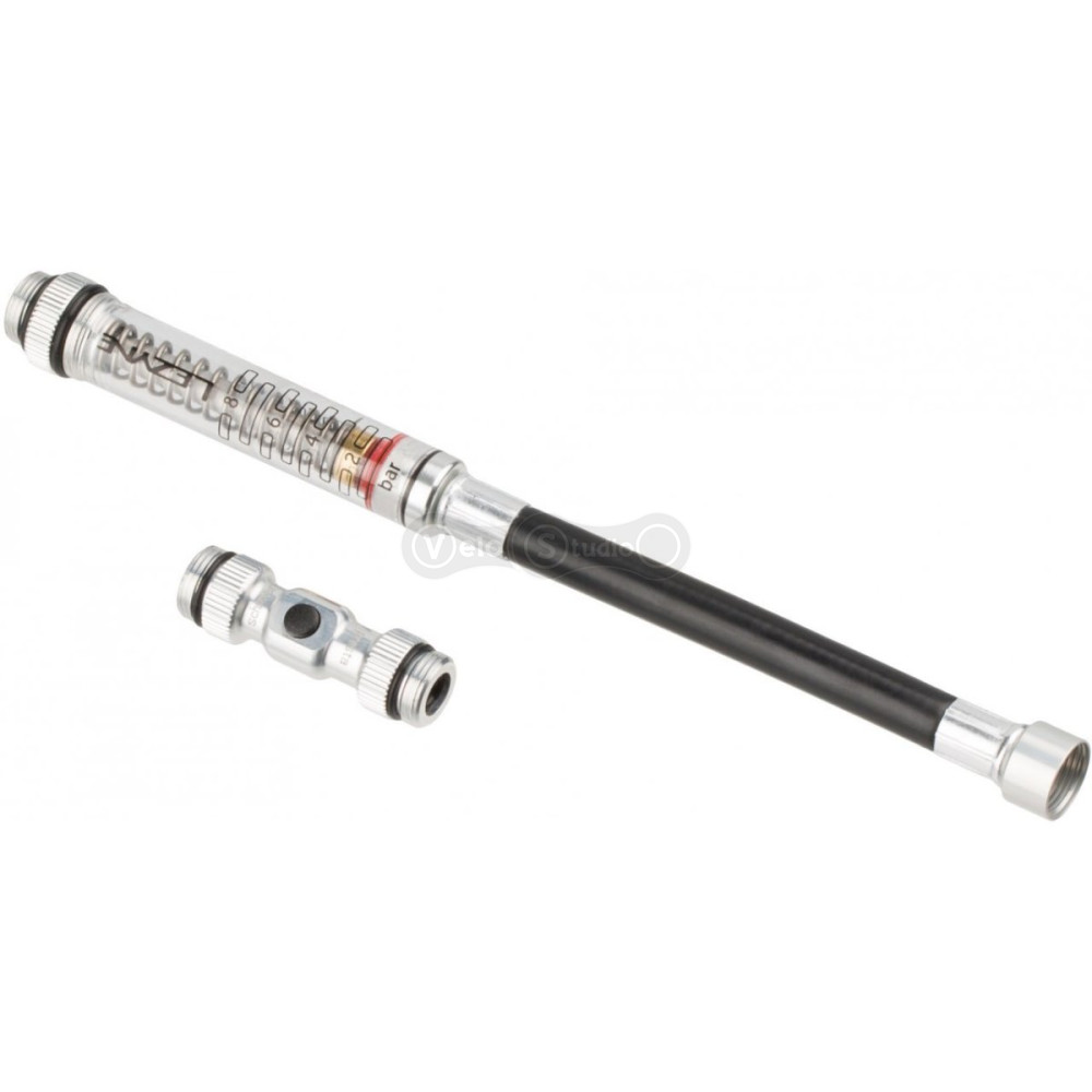 Ручной насос LEZYNE GAUGE DRIVE HP-M 120psi чёрный с манометром