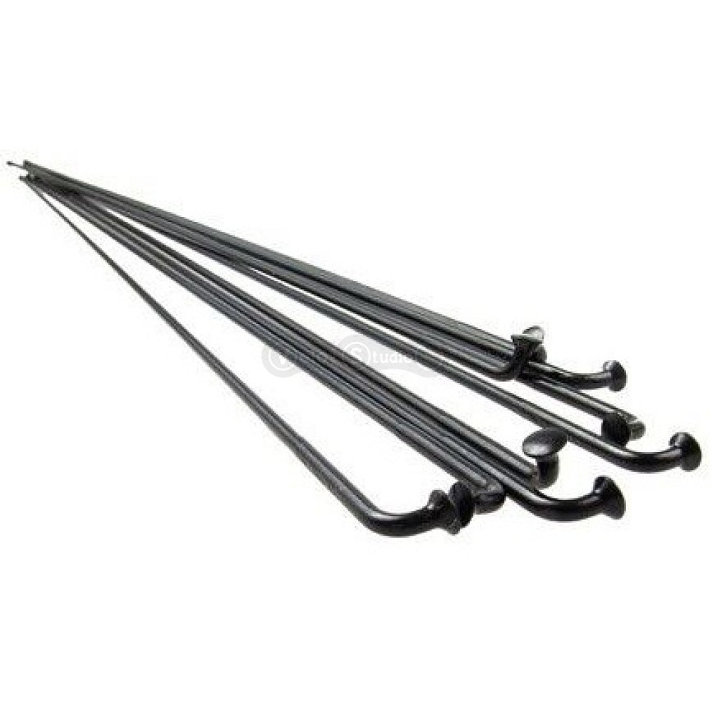 Спица Rodi 14G/2 мм, 270 мм, нержавейка, черный, 1 шт