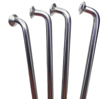 Спиці Rodi 13G/2,3 мм, 216 мм, нержавіюча сталь, срібляста, 36 шт