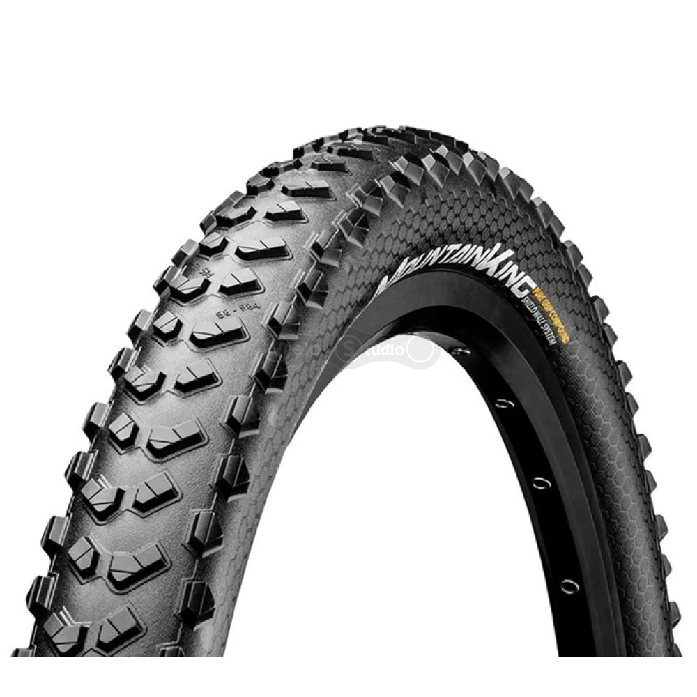 Вело покрышка Continental Mountain King 27.5"x2.3, Tubeless Ready, складная, ProTection, Skin