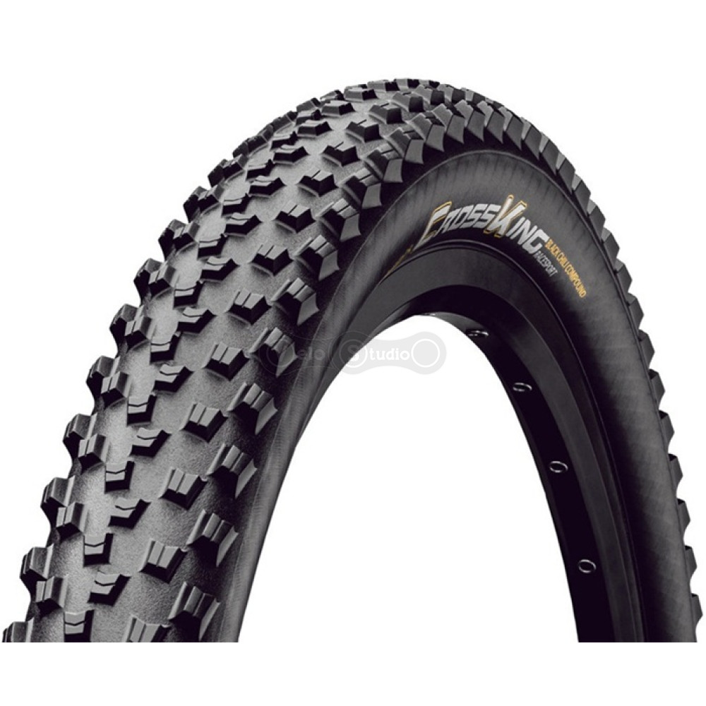 Вело покришка Continental Cross King RaceSport, 29 x 2.20, чорна, доладна, skin