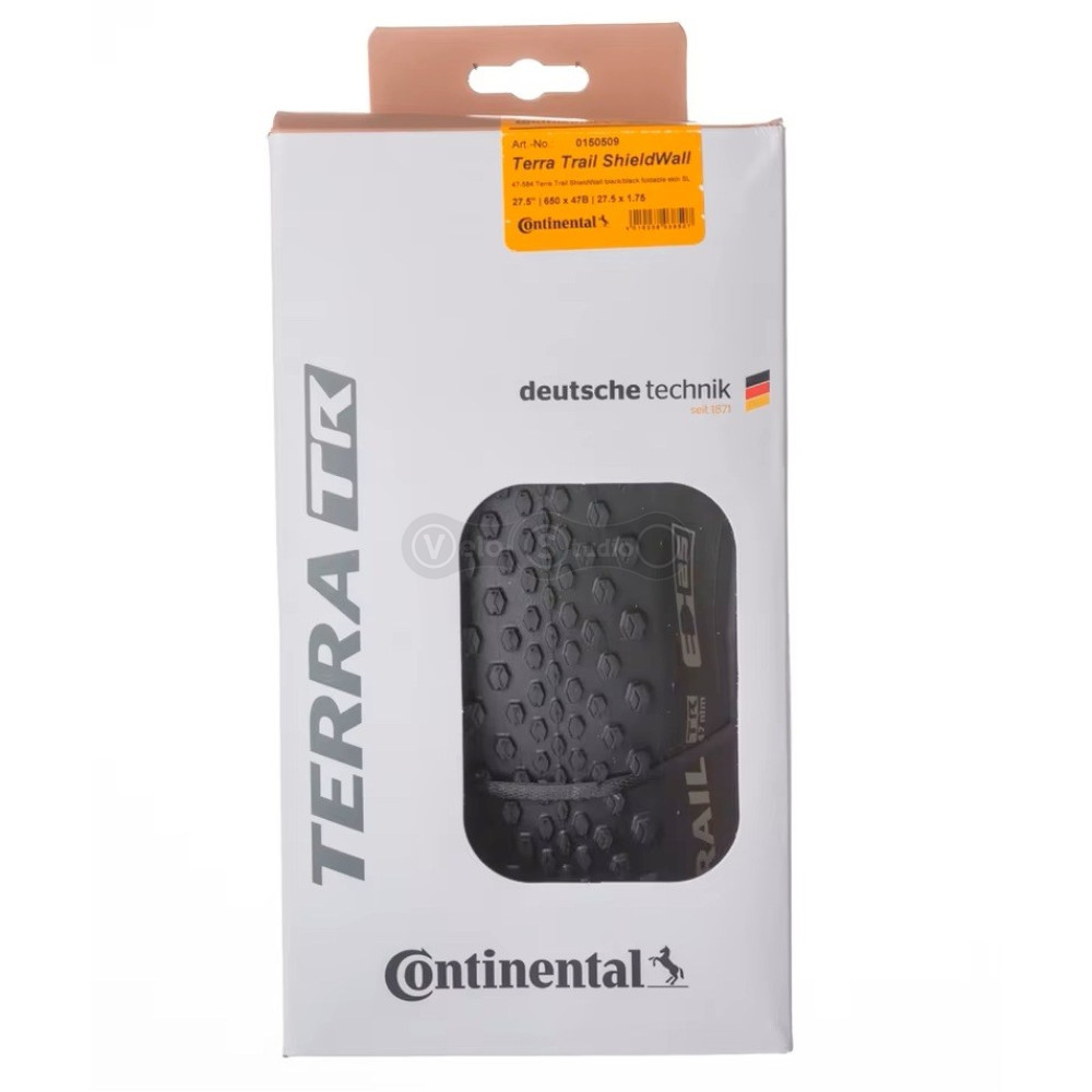 Вело покрышка Continental Terra Trail ProTection 28 x 1.50, 700 x 40C Tubeless Ready, Black