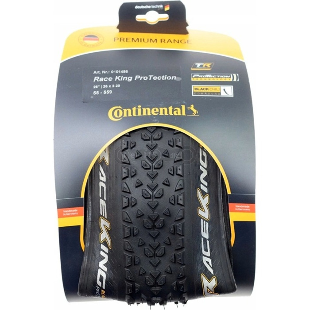 Вело покрышка Continental Race King ProTection 26 x 2.20 Tubeless Ready Black