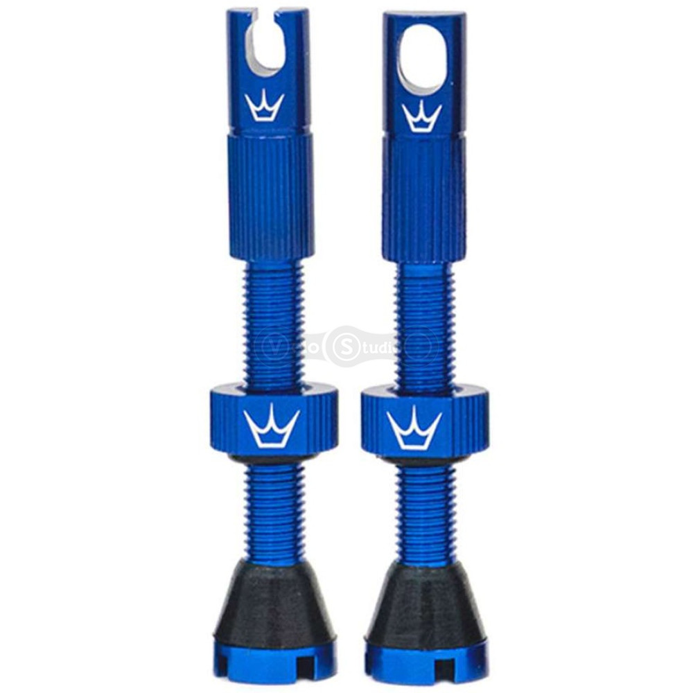 Ниппели Peaty's x Chris King Tubeless Valves, 42mm, Navy - 2 шт