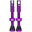 Ніпелі Peaty x Chris King Tubeless Valves, 42mm, Violet - 2 шт