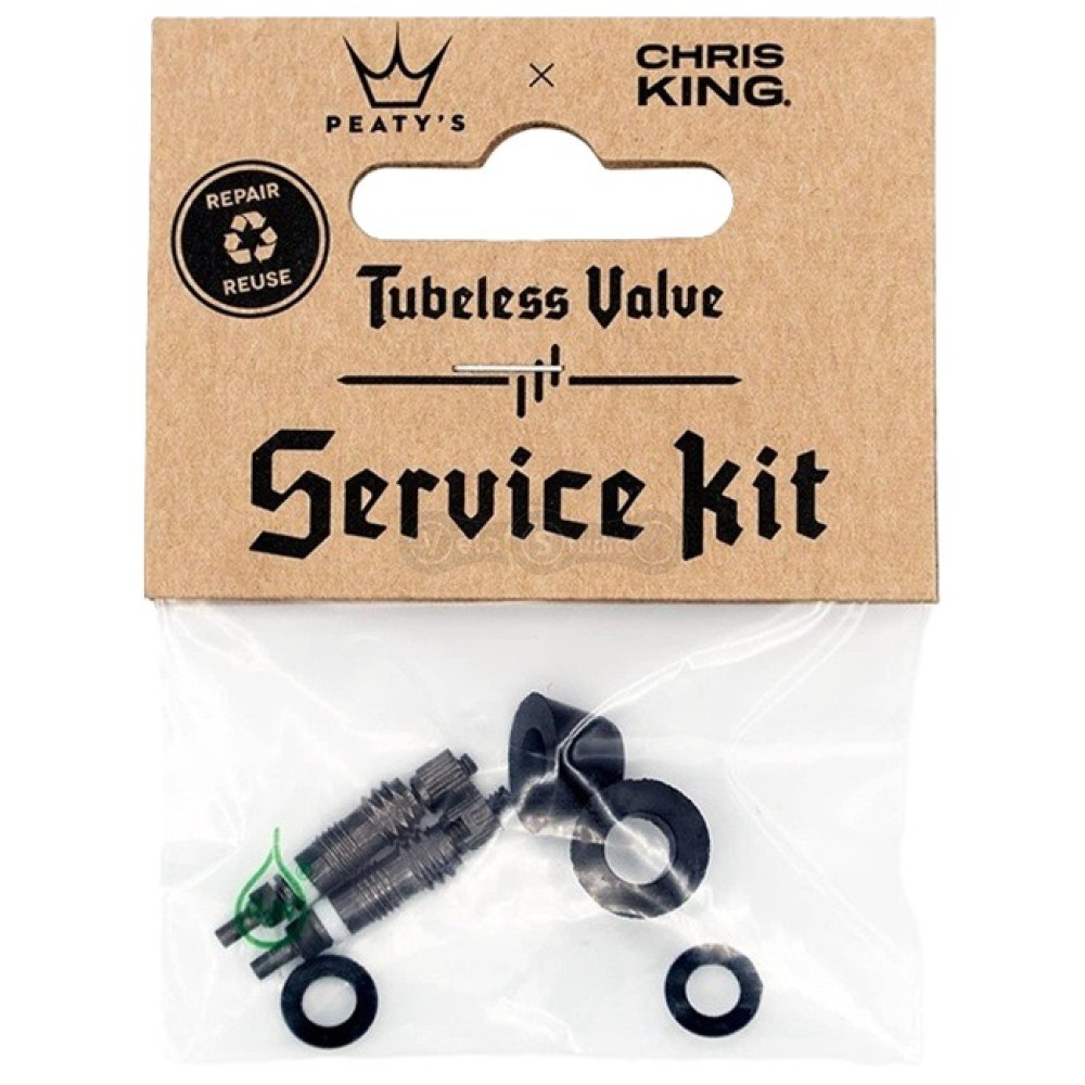 Комплект для ремонта ниппелей Peaty's x Chris King Tubeless Valve, Service Kit