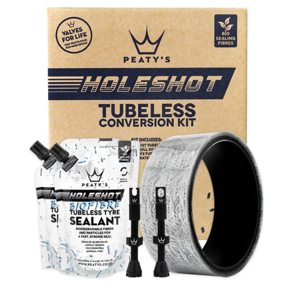 Набір для безкамерки Peaty's Holeshot Tubeless Conversion Kit, Enduro/DH, 30mm