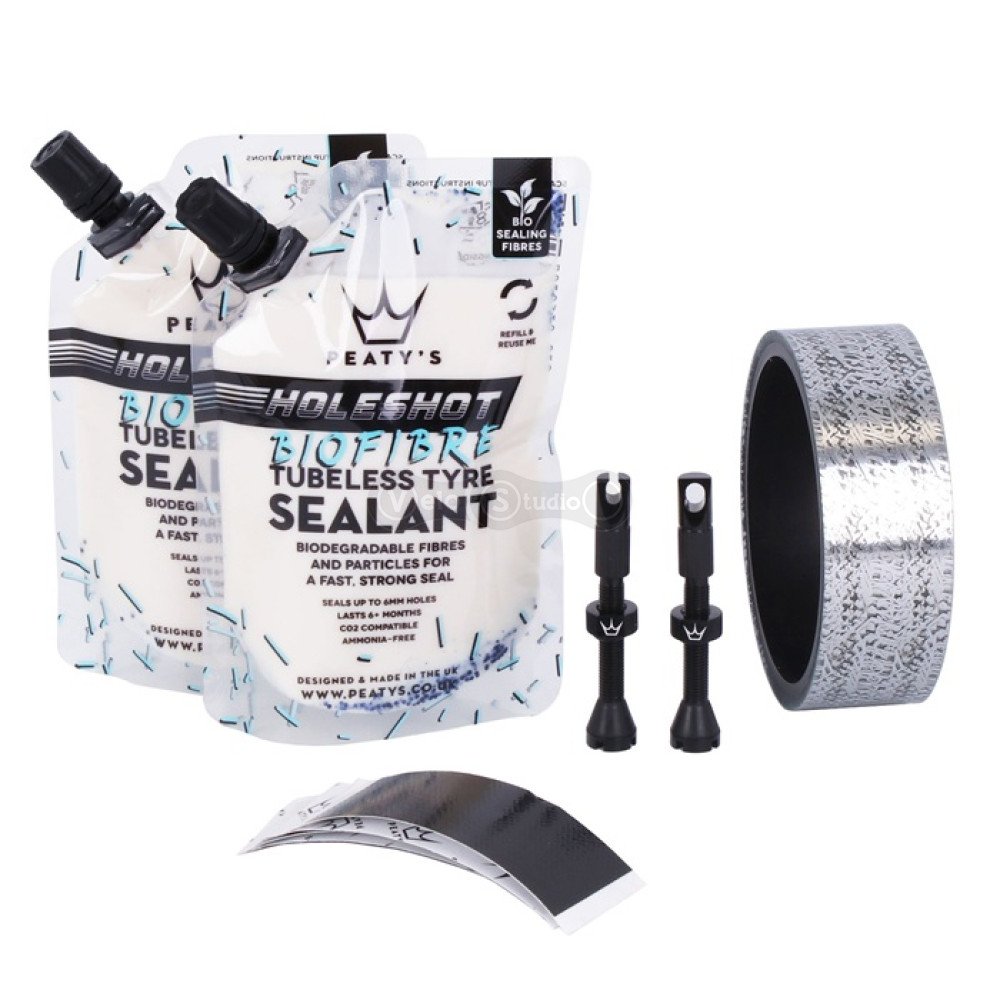 Набір для безкамерки Peaty's Holeshot Tubeless Conversion Kit, Enduro/DH, 30mm